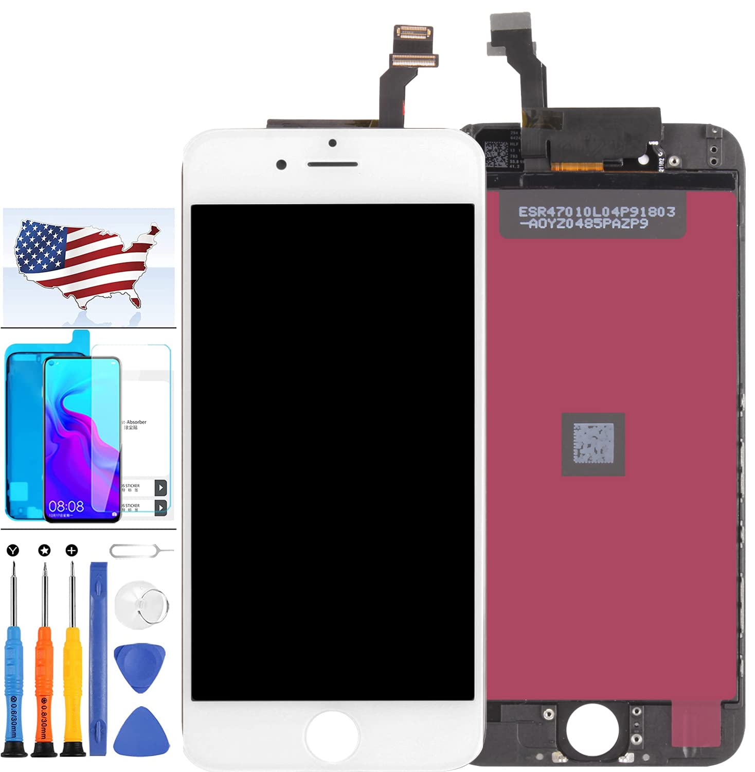 Amazon.com: for iPhone 6 Screen Replacement A1549 A1586