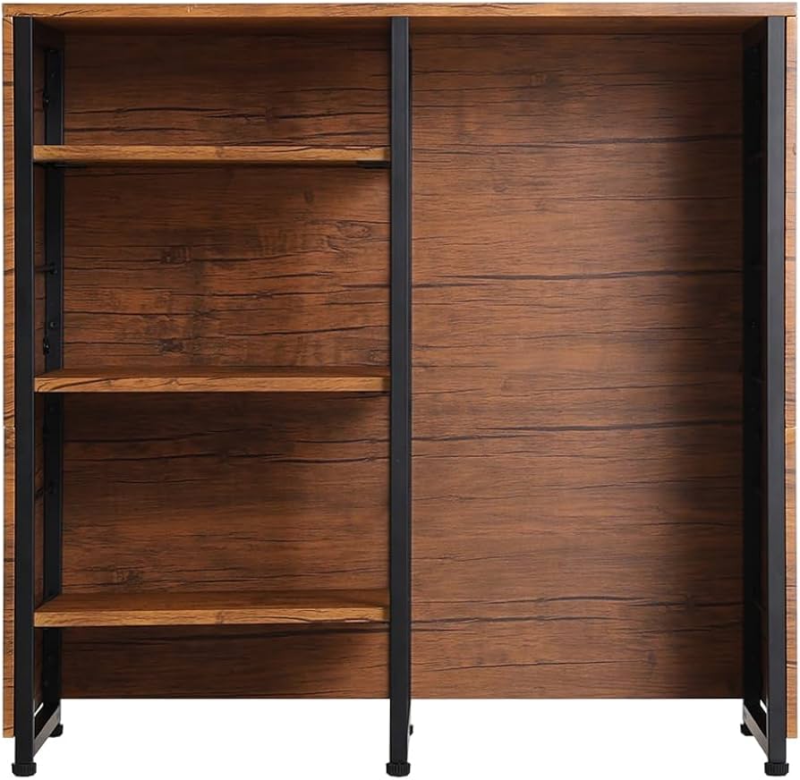 Amazon｜グランテイスト キッチンカウンター 幅88cm ウォールナット