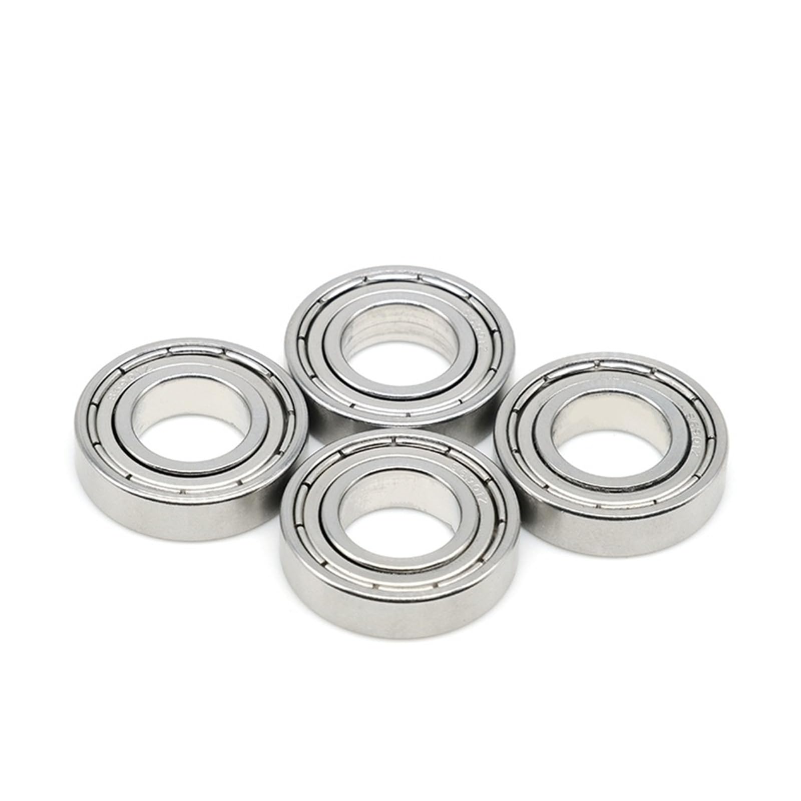 Rodamientos de bolas de acero inoxidable AISI440C S6901ZZ (12 x 24 x 6 mm, 10 unidades)