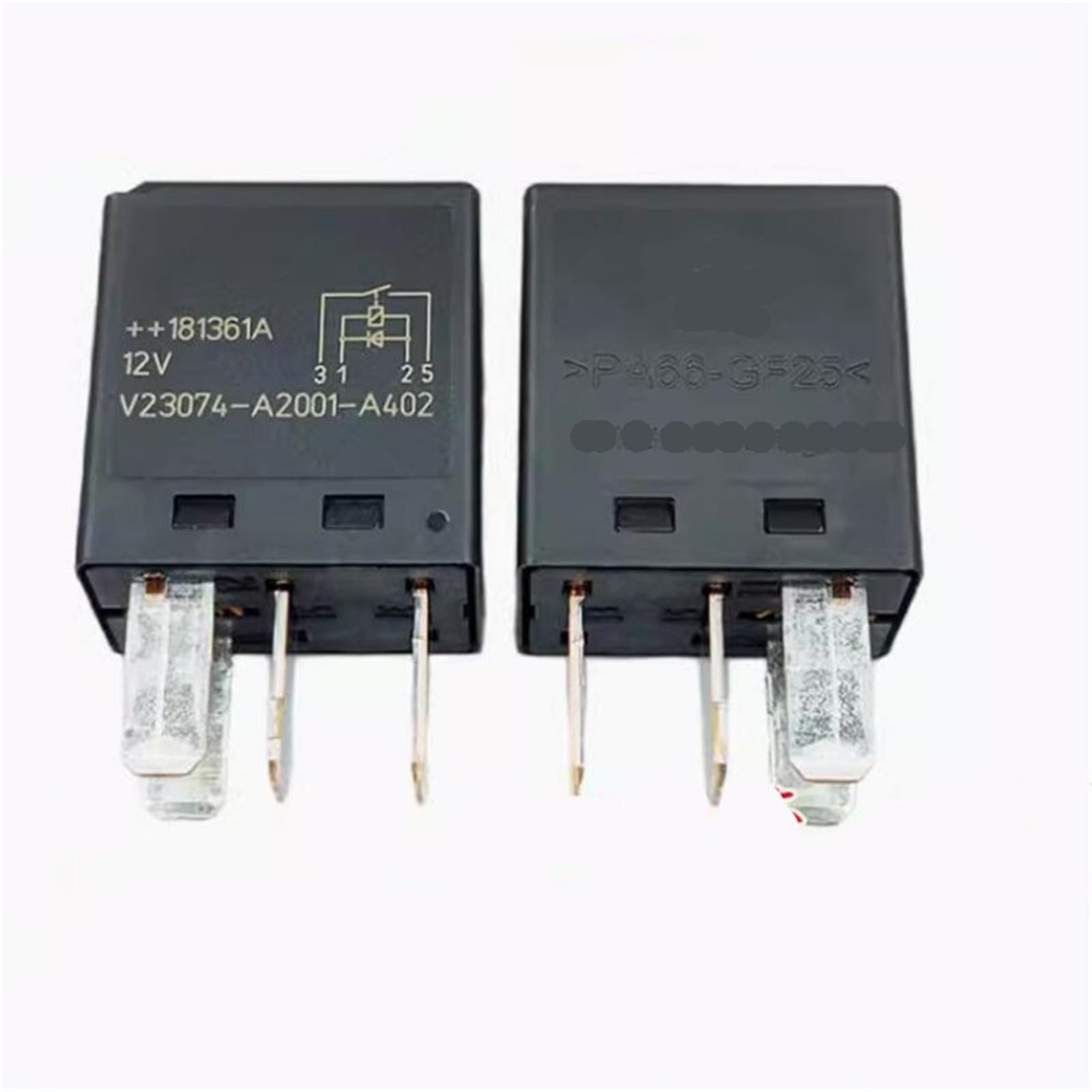 Relais V23074A2001A402 12V micro relais inverseur 30A pour commande de phare