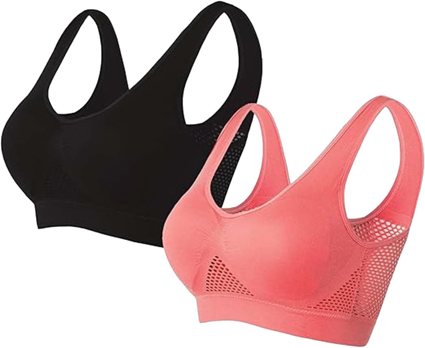 AMDOLEBra Strapless Bra Bras for Women Seamless Wireless Sleep Yoga Bras with Removable Pads Womens Support Bras