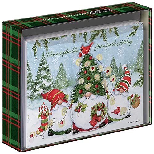 Lang, Holiday Gnomes Luxe Christmas Cards