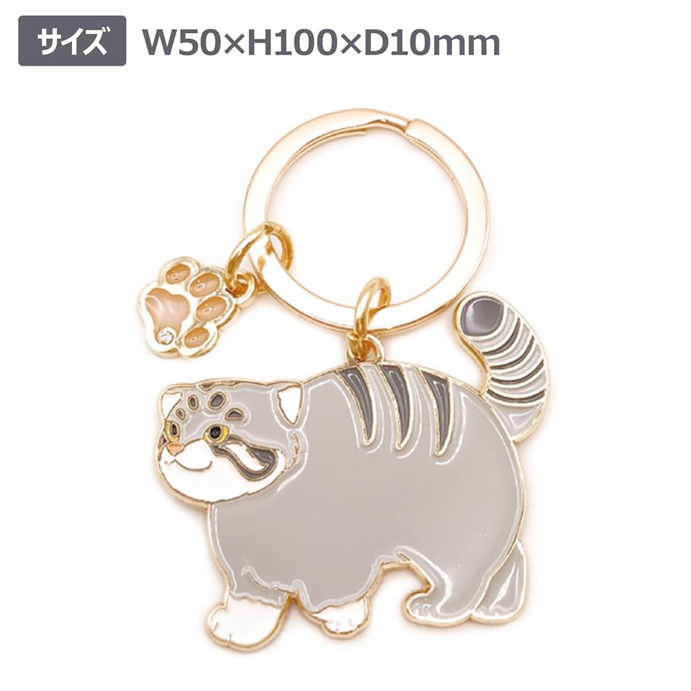 マヌルネコアクリルキーホルダー ポリー マヌルネコアクリル