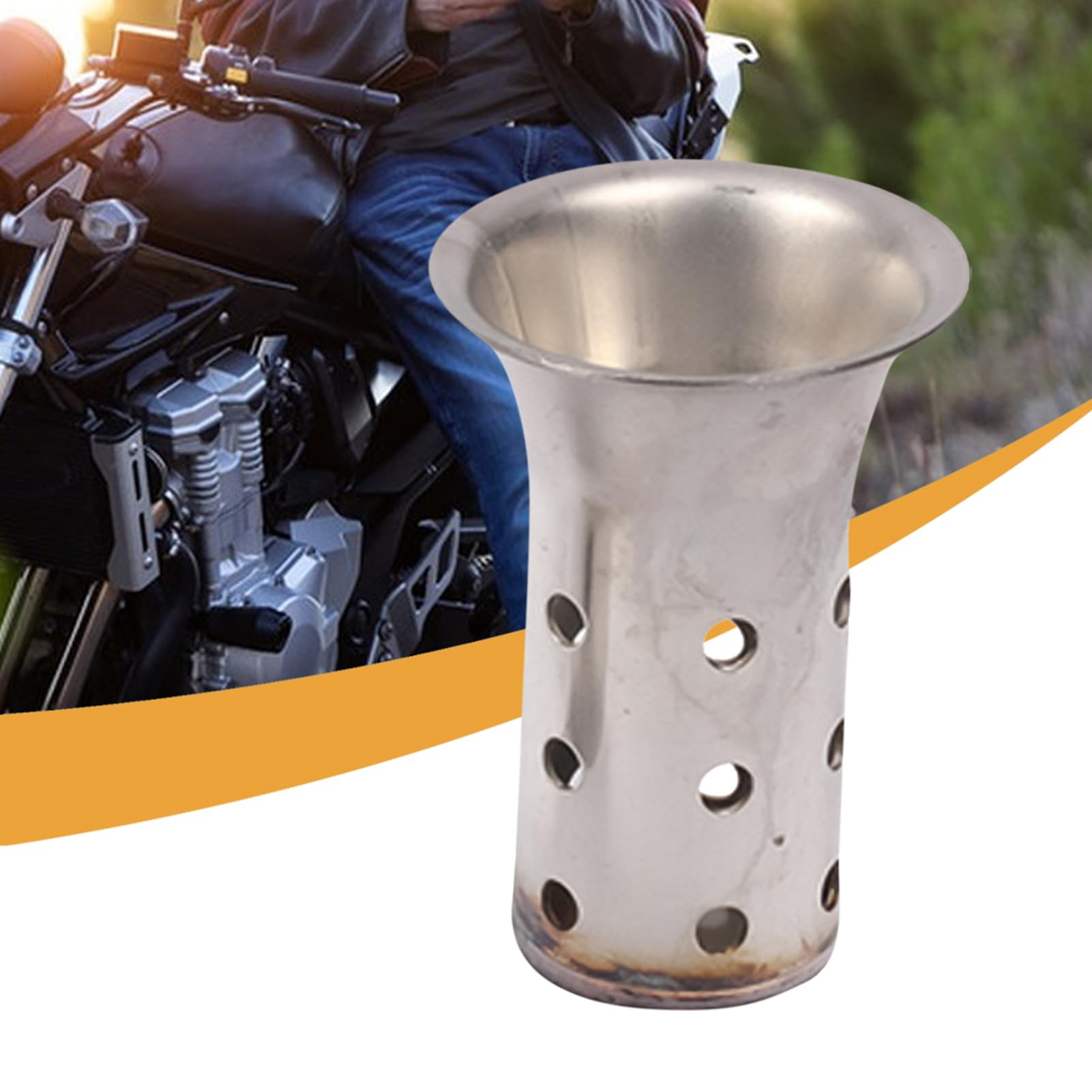 Insert Silencieux Échappement Moto DB Killer Acier Inox 51mm Ou 60,5mm