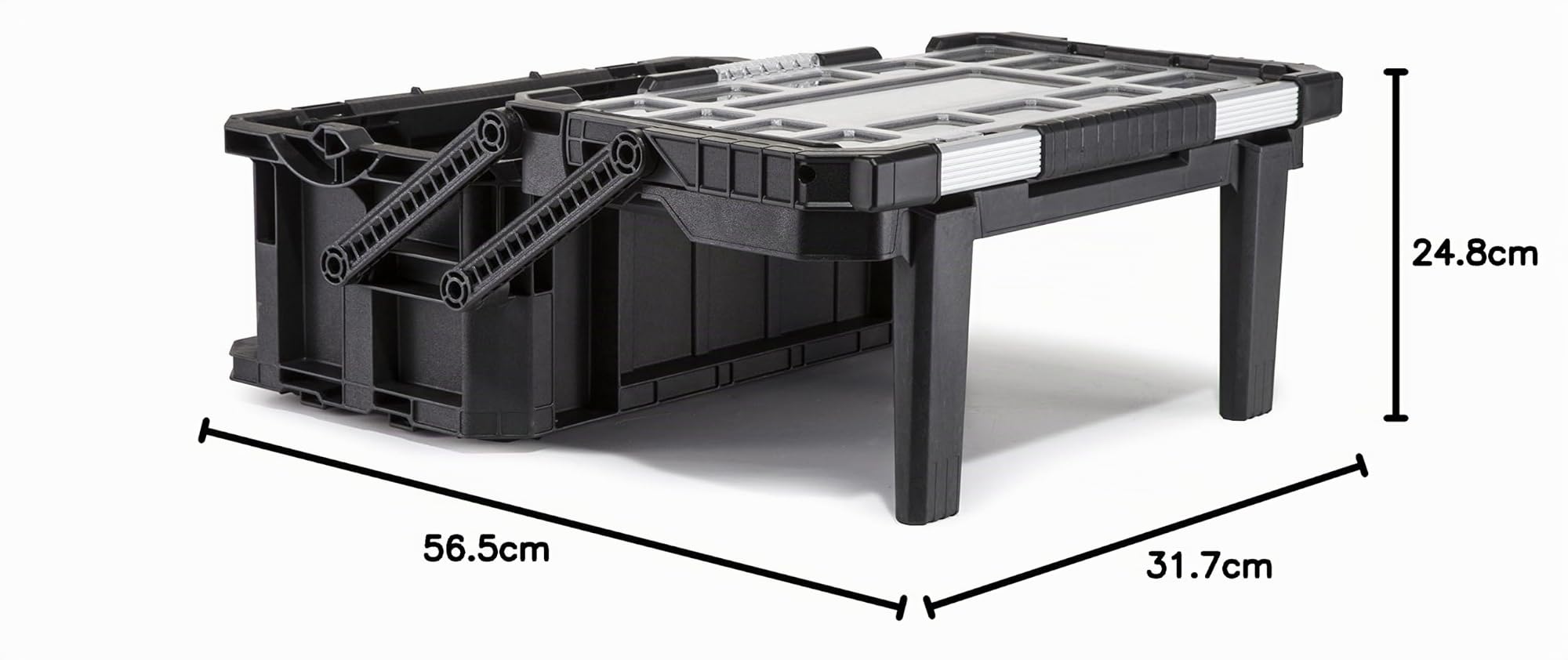 Keter 233848 Connect Cantilever Combo Cassetta degli attrezzi