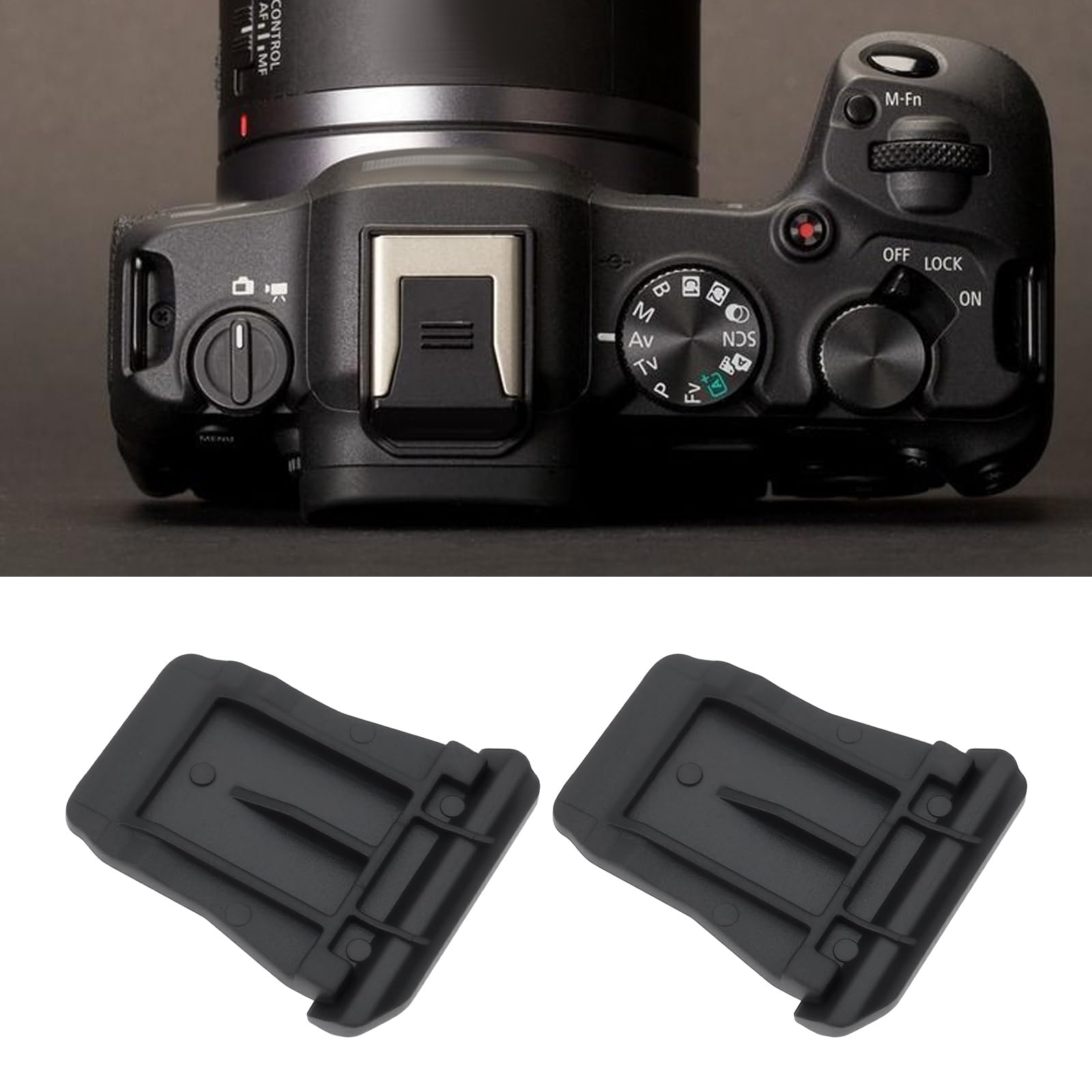 Lot De 4 Capuchons De Protection Pour Griffe Canon Par Lord Of The Tools - Compatible EOS R8, R50, R6 II, R7, R10, R3