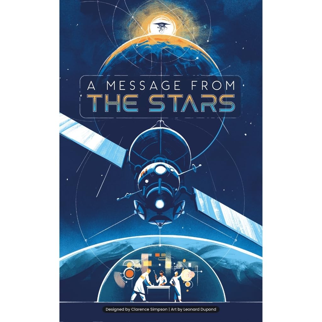 A Message from The Stars | Deduction Word Game for 2–8 Players | Logic, Codebreaking, and Communication Puzzle | Ages 11+ | 45 Minutes
