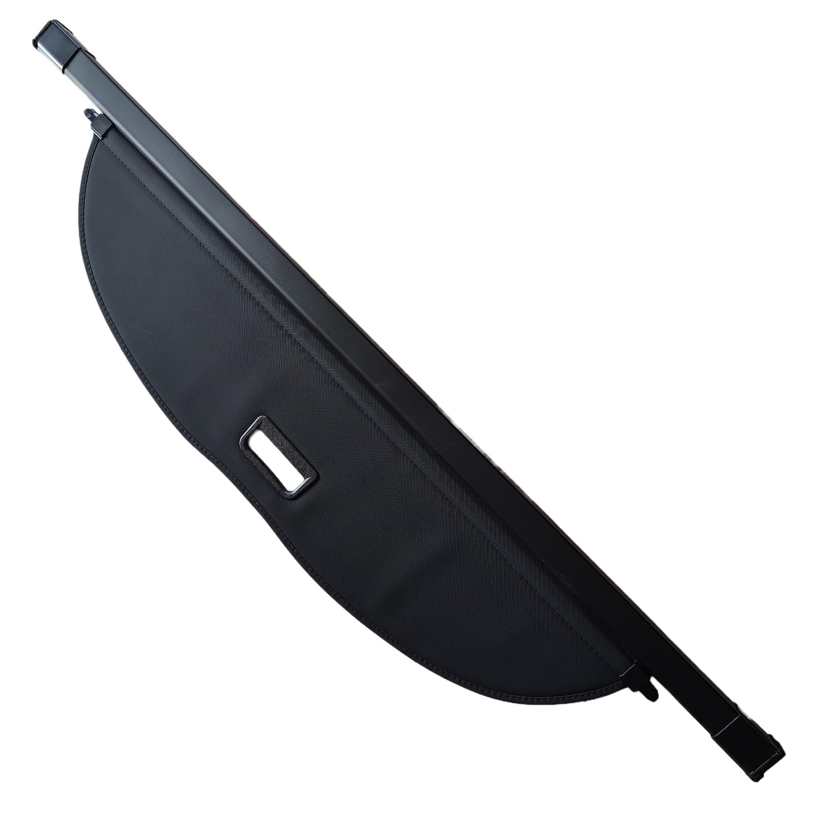 GEPCO Laderaumabdeckung Rollo kompatibel mit Porsche Cayenne II (92A) 2010-2017 | Kofferraumabdeckung Hutablage Gepäckraumabdeckung | Kofferraumrollo Sichtschutz Schwarz | OEM 958551773