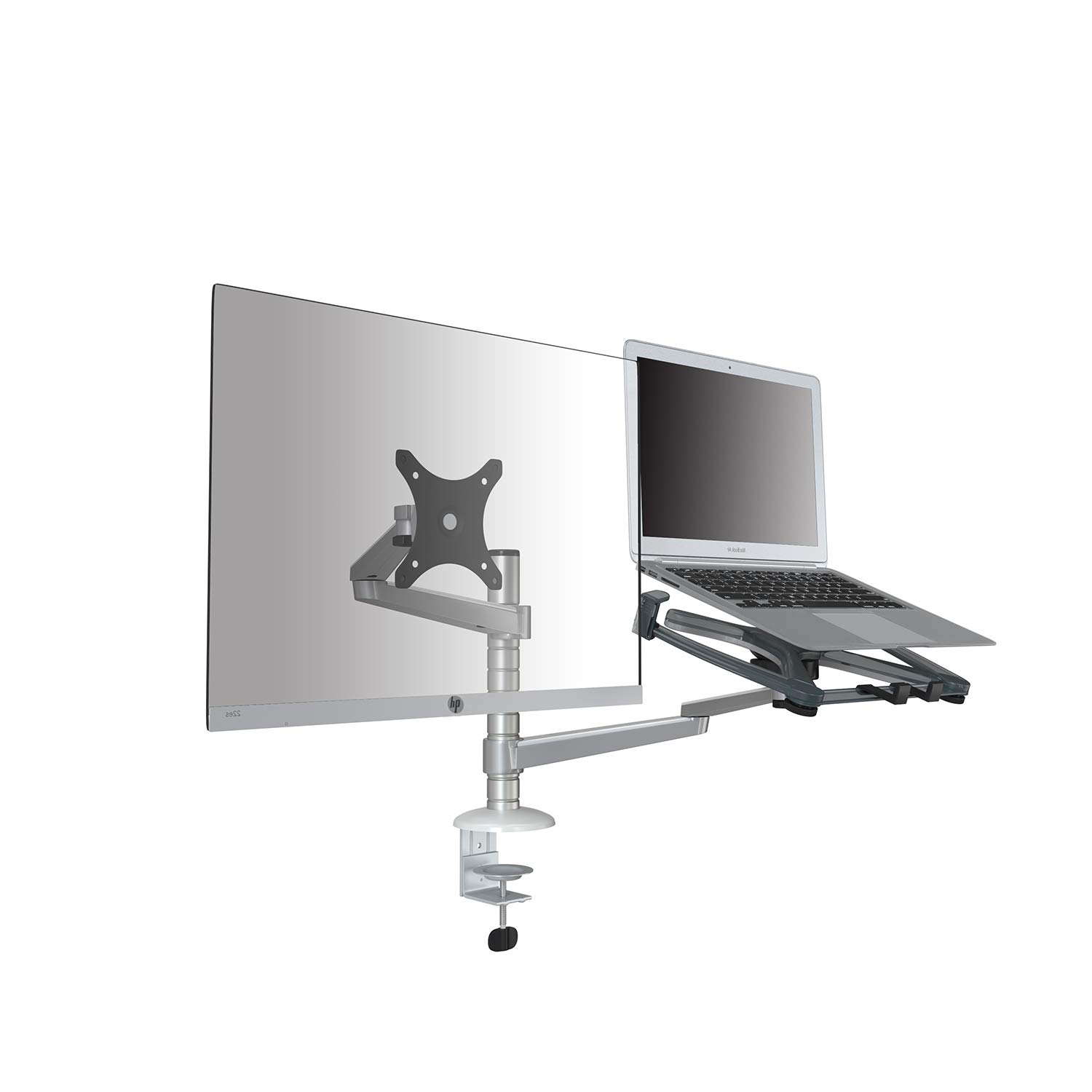 Buy 1inchome Monitor and Laptop Mount, 2in1 Adjustable Dual Arm Desk