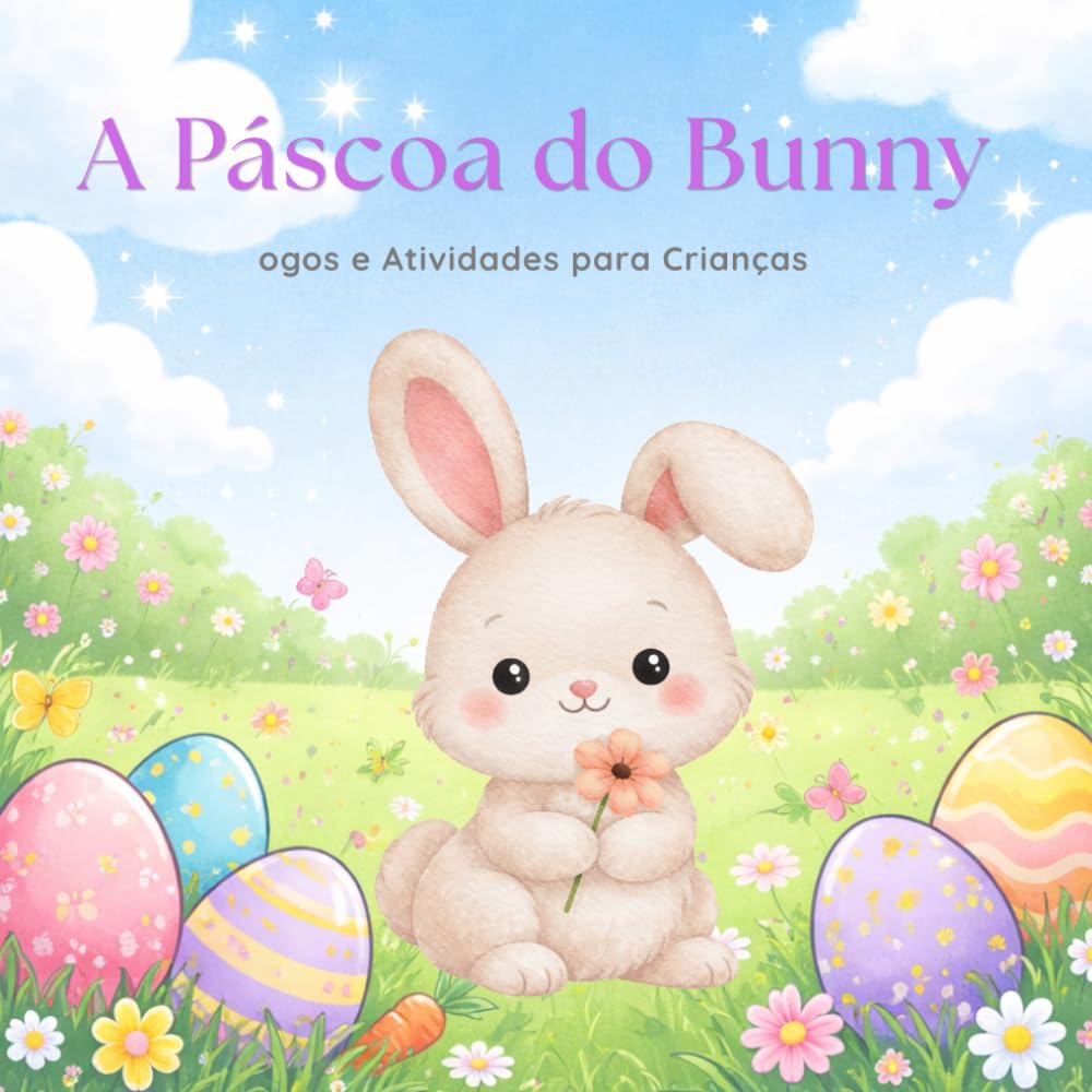 A Páscoa do Bunny: Jogos e Atividades para Crianças (Colorir com Soleniah)