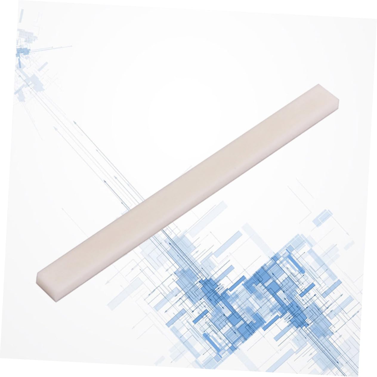 ifundom Replacement Bridge Saddle for Acoustic Guitar Genuine Bone Guitar Saddle Enhance Your Tone