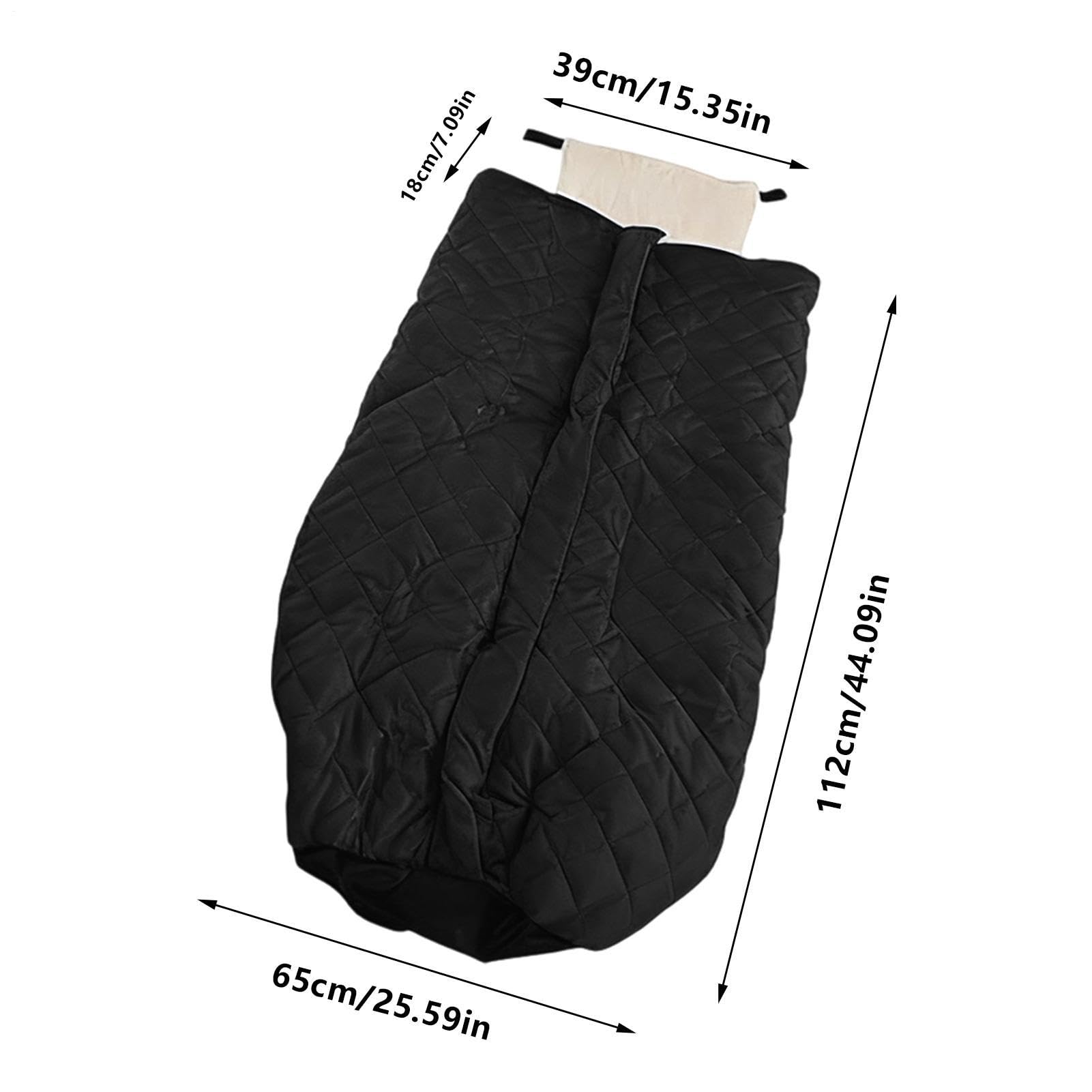 Manta cálida para las piernas – Capa gris para asiento, panel de cubierta de invierno para cuerpo, banda para de la movilidad, ayuda para descansar al aire libre | sis