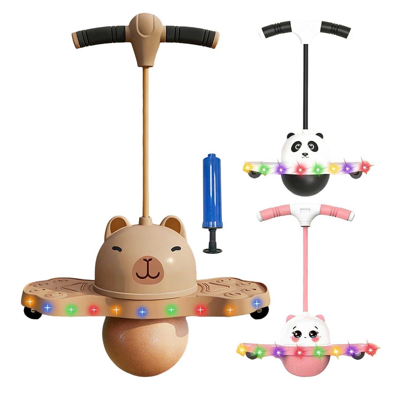 Pelota de Equilibrio Saltarina para Niños Juguete de Equilibrio Luminoso