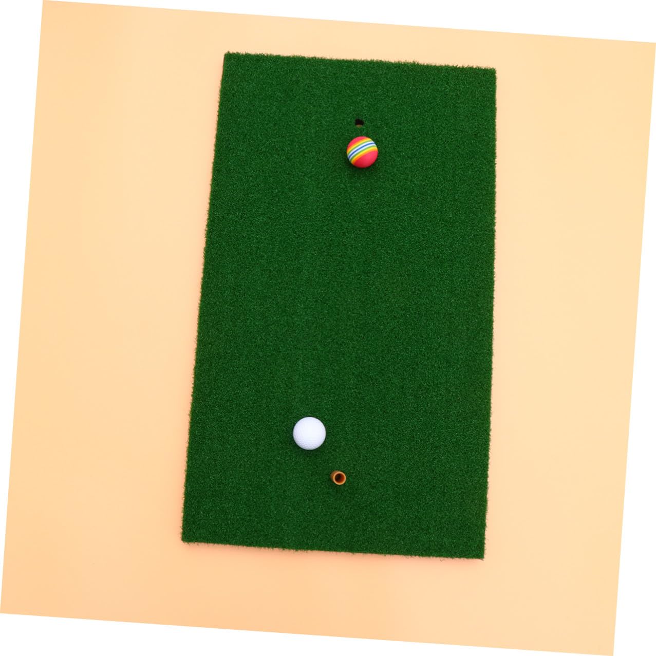 Tapete de Bateo de Golf Portátil Mini para Putting y Chipping