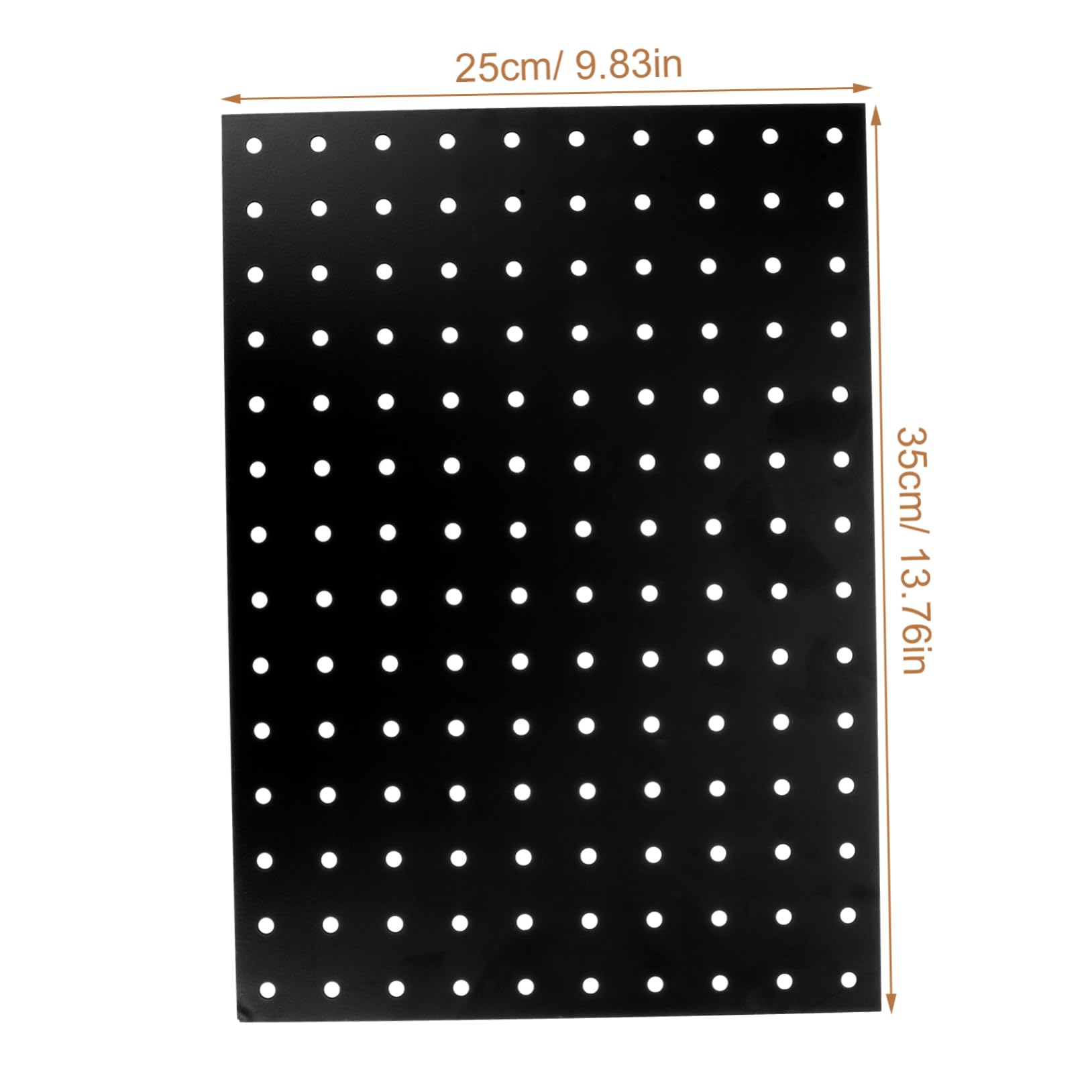 Ciieeo Metal Perforated Board Pegboard for Garage Tool Organizer Wall Mount Storage System Large Pegboard Panel