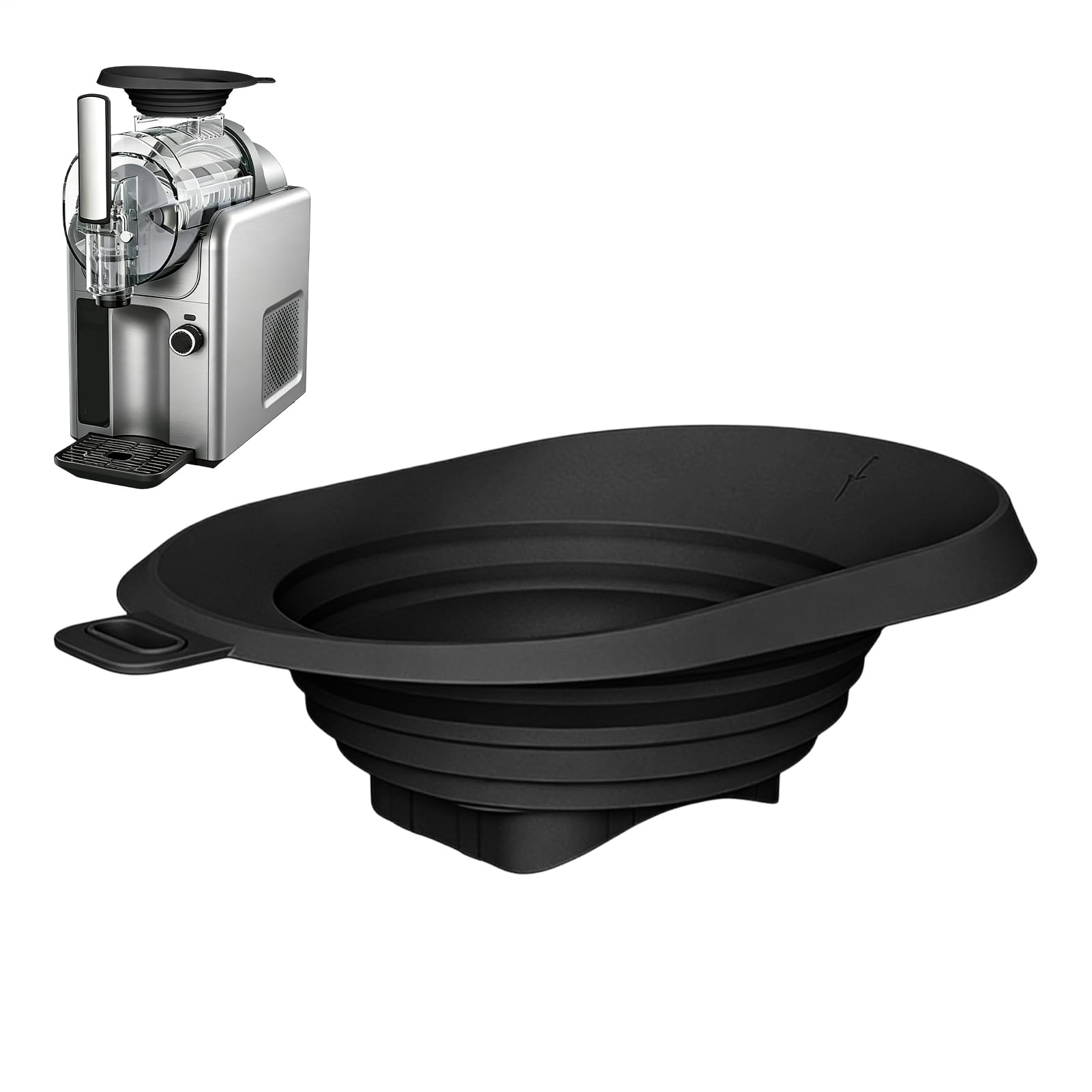Imbuto per Alimenti Antigoccia e Resistente | Imbuto a Bocca Larga per Accessori da Forno per Gelati, Bevande, Marmellate, Cucina, Ristorante, Famiglia
