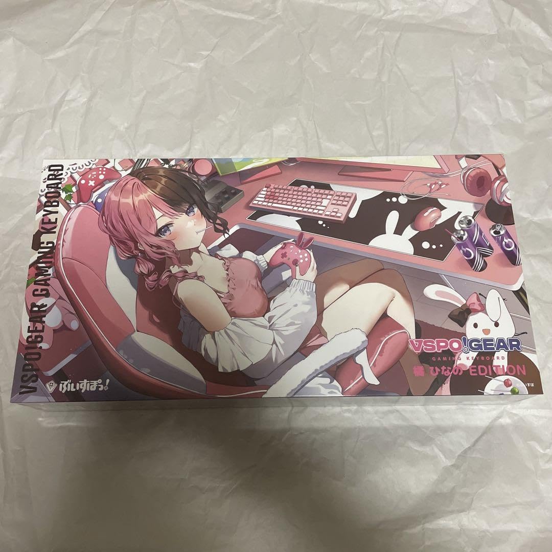 Amazon | ぶいすぽっ ゲーミングキーボード 橘ひなの | ノー