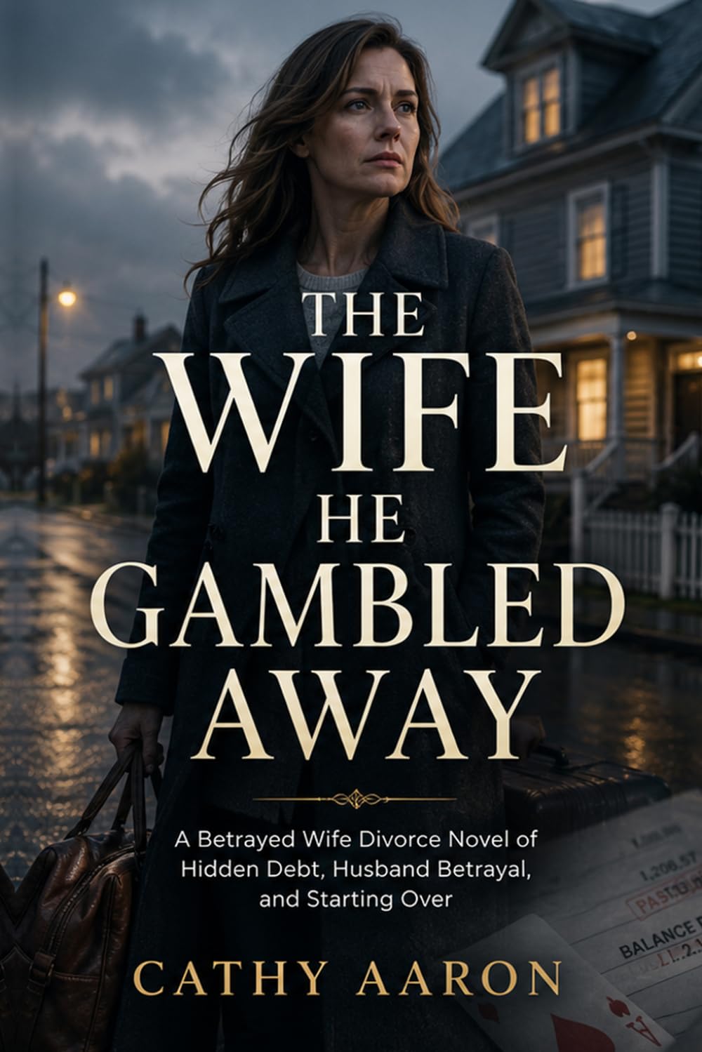 The Wife He Gambled Away: A Betrayed Wife Divorce Novel of Hidden Debt, Husband Betrayal, and Starting Over