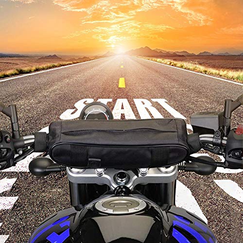 Motocicleta delantera bolsa de manillar ocasional impermeable cintura crossbody hombro viajes ciclismo bolsa de almacenamiento de bicicleta paquete de bicicleta bolsa con cremallera