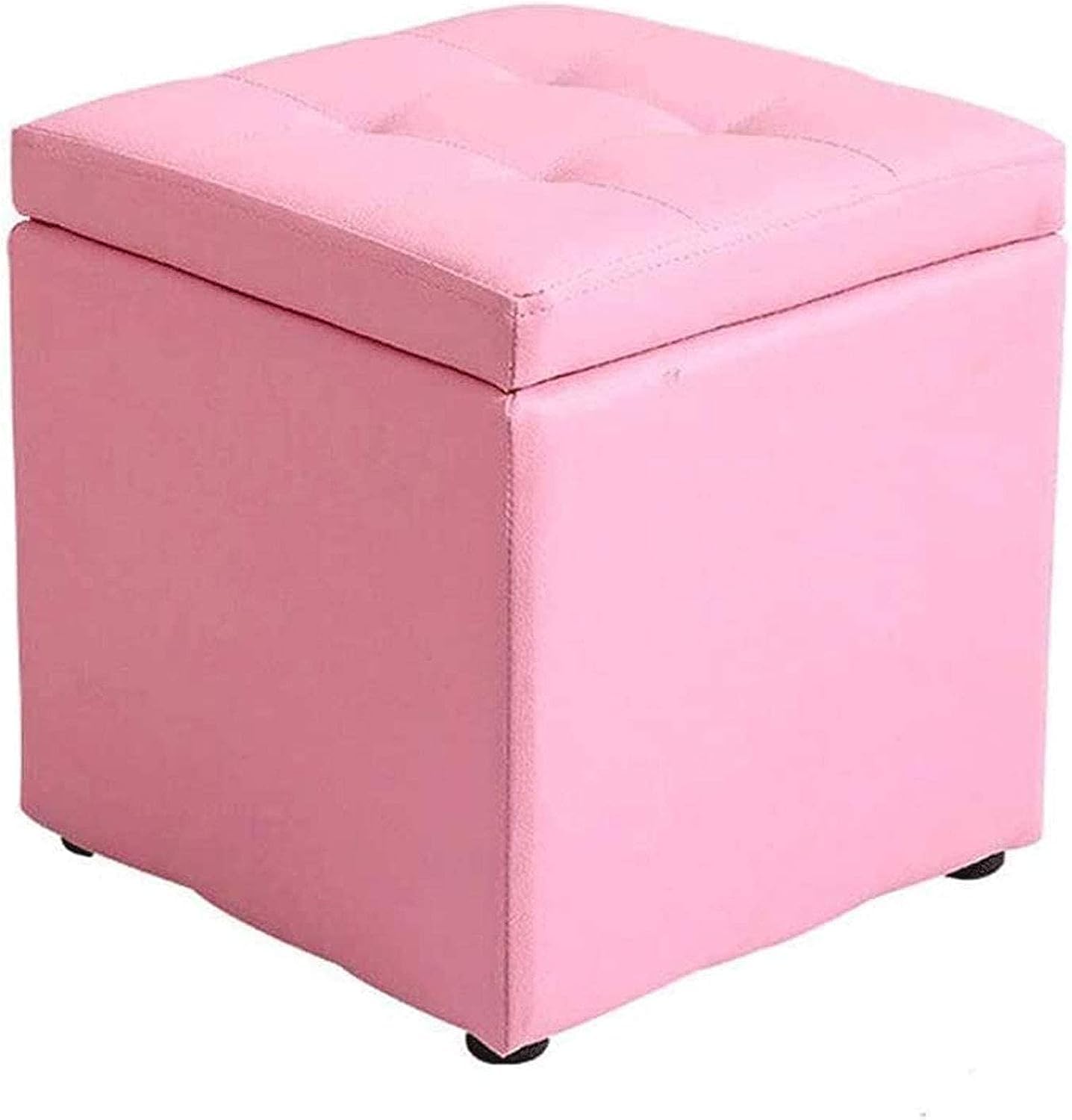 Repose-pieds de coiffeuse et tabouret de rangement en cuir pour canapé et porche b