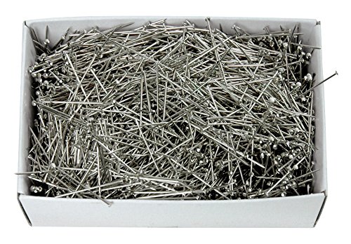 Colonial Needle Dressmaker Pin Bulk Pack, Size 17 Steel, 1-1/16 Inches