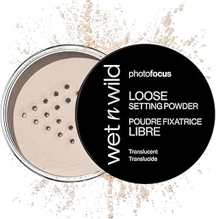 wet n wild Photo Focus Loose Baking Setting Powder, Highlighter Makeup, ...