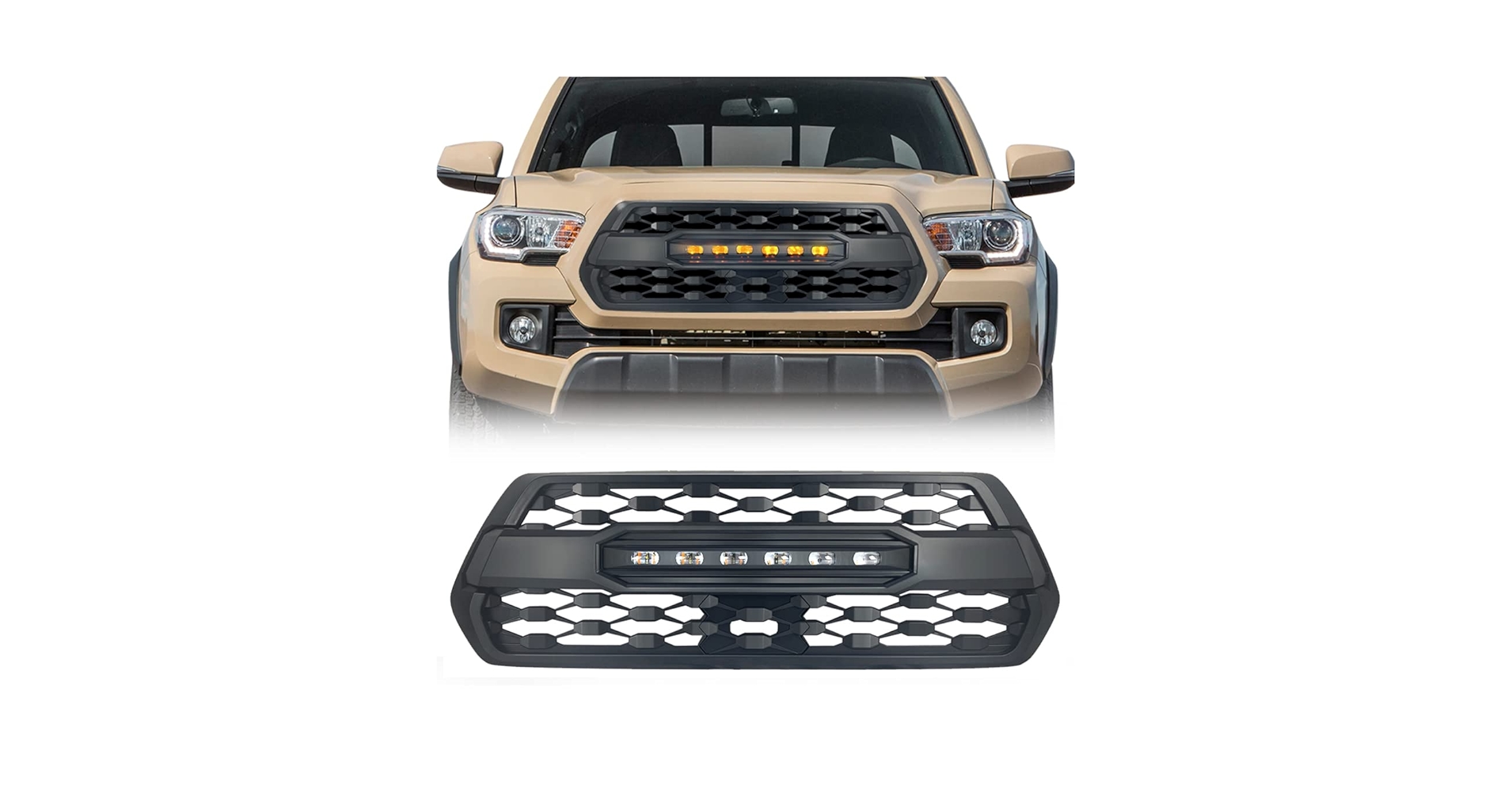 Amazon.com: MEGAIE TRD Pro Style Grille Compatible with