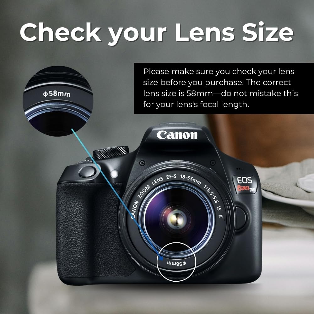 Amazon.com : 58mm 2.2X High Definition Telephoto Zoom Lens for