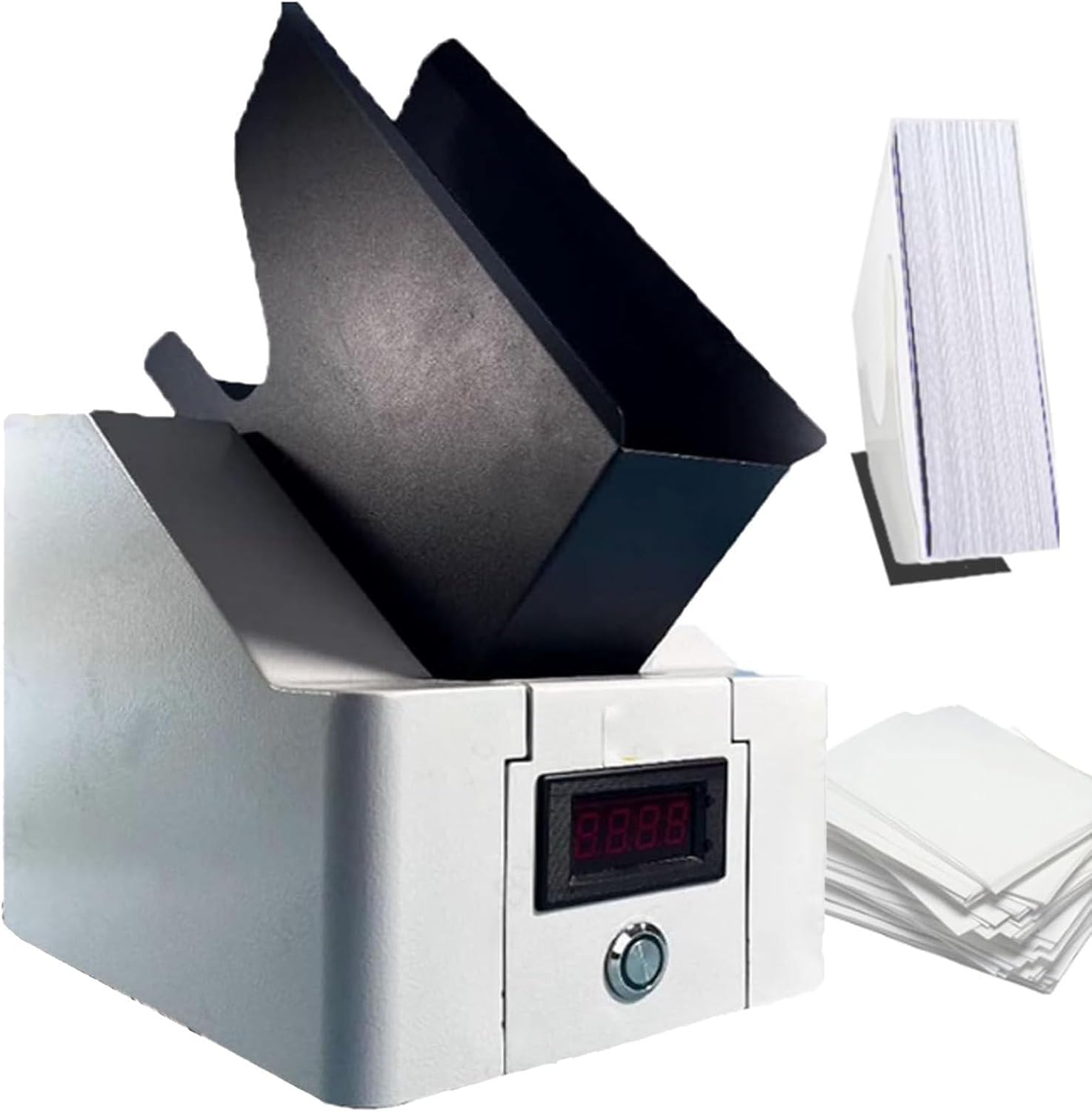 Macchina Automatica Per Lallineamento Della Carta, Finitura Efficiente Della Carta Da Scrivania, Potente Doppio Ventilatore Da 18000 Giri/min, Elimina Lelettricità Statica, Per Banche E Aziende.