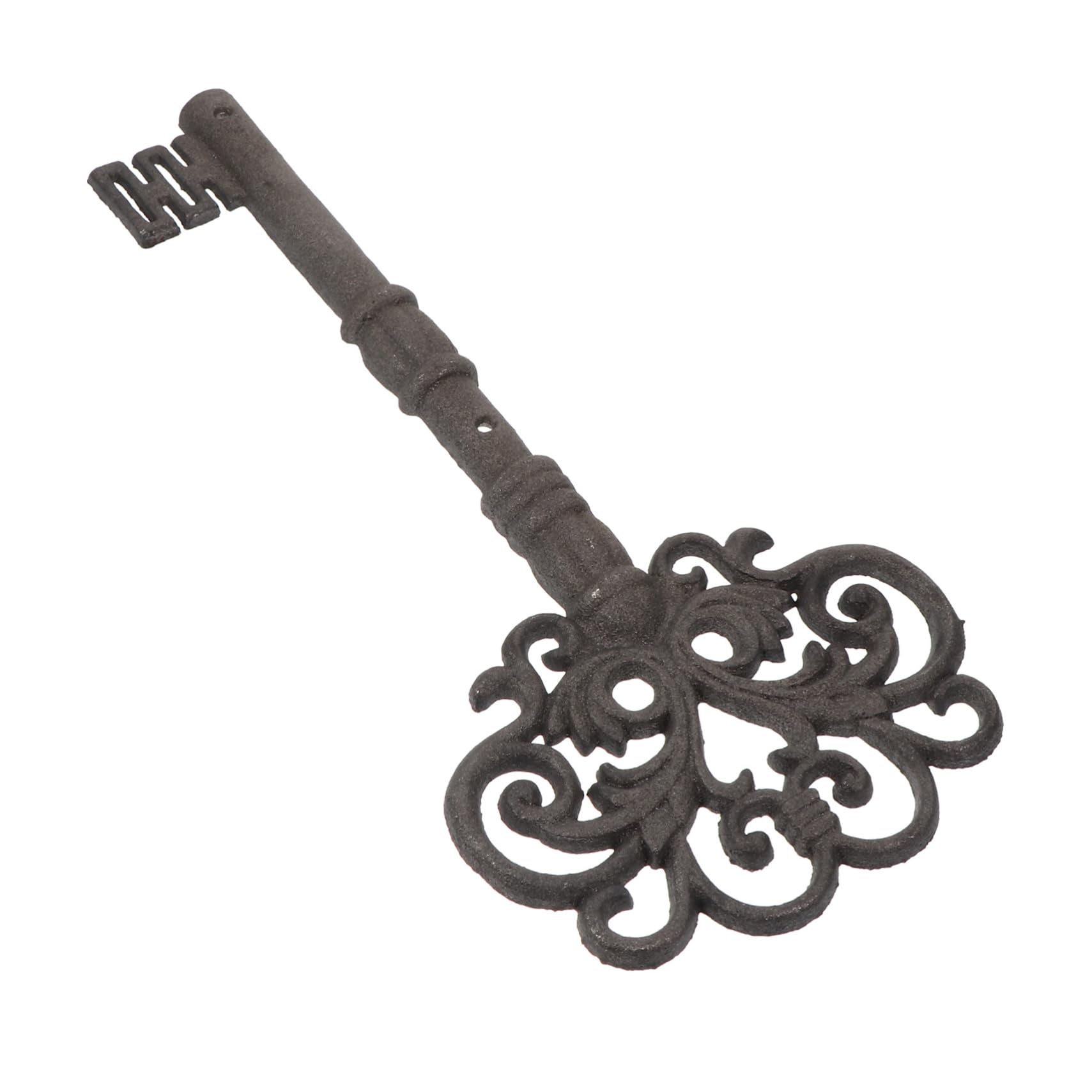 FUNOMOCYA Retro Cast Iron Crafts Ancient Key Shaped Accessories for Wedding and Home Decoration Unique Vintage Style Key Adornments for Entryway and Hallway Decor