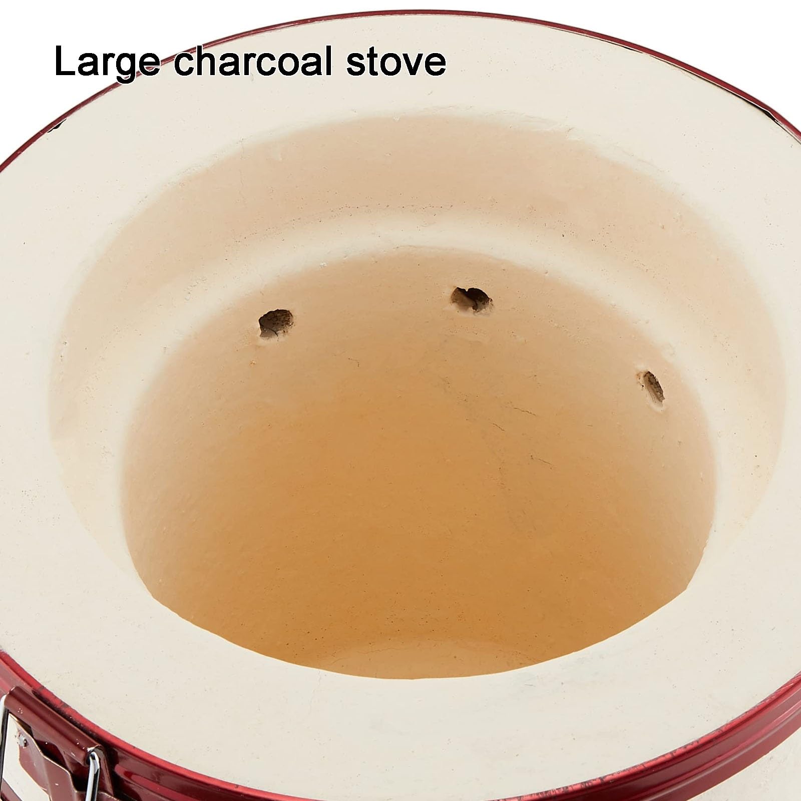 Gliniany piec na węgiel drzewny, grill ceramiczny w stylu japońskim, gotowanie na świeżym powietrzu i grill piknikowy, stylowy design do grillowania i gotowania
