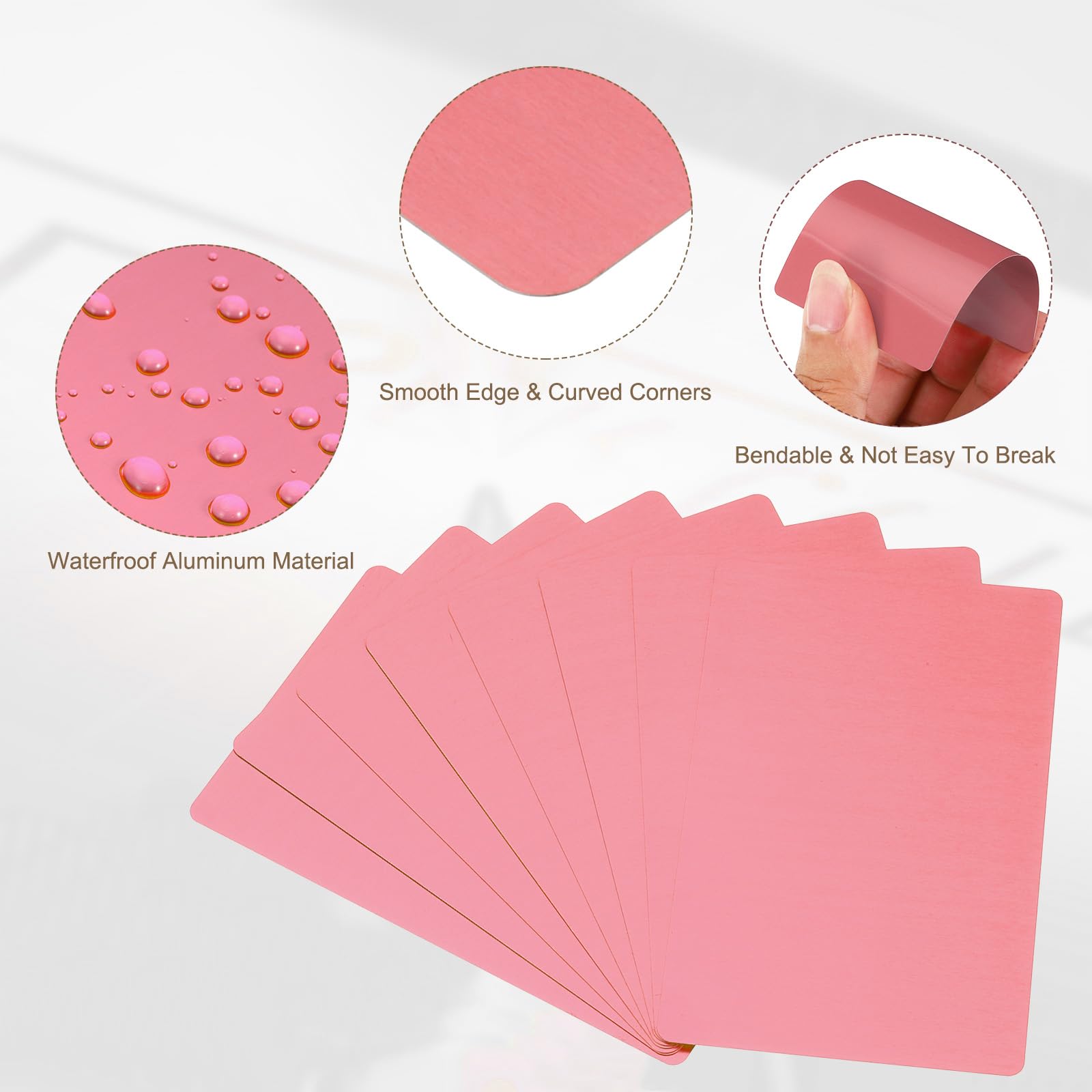 PATIKIL 300 Pack Metal Business Cards Blank - Image 3