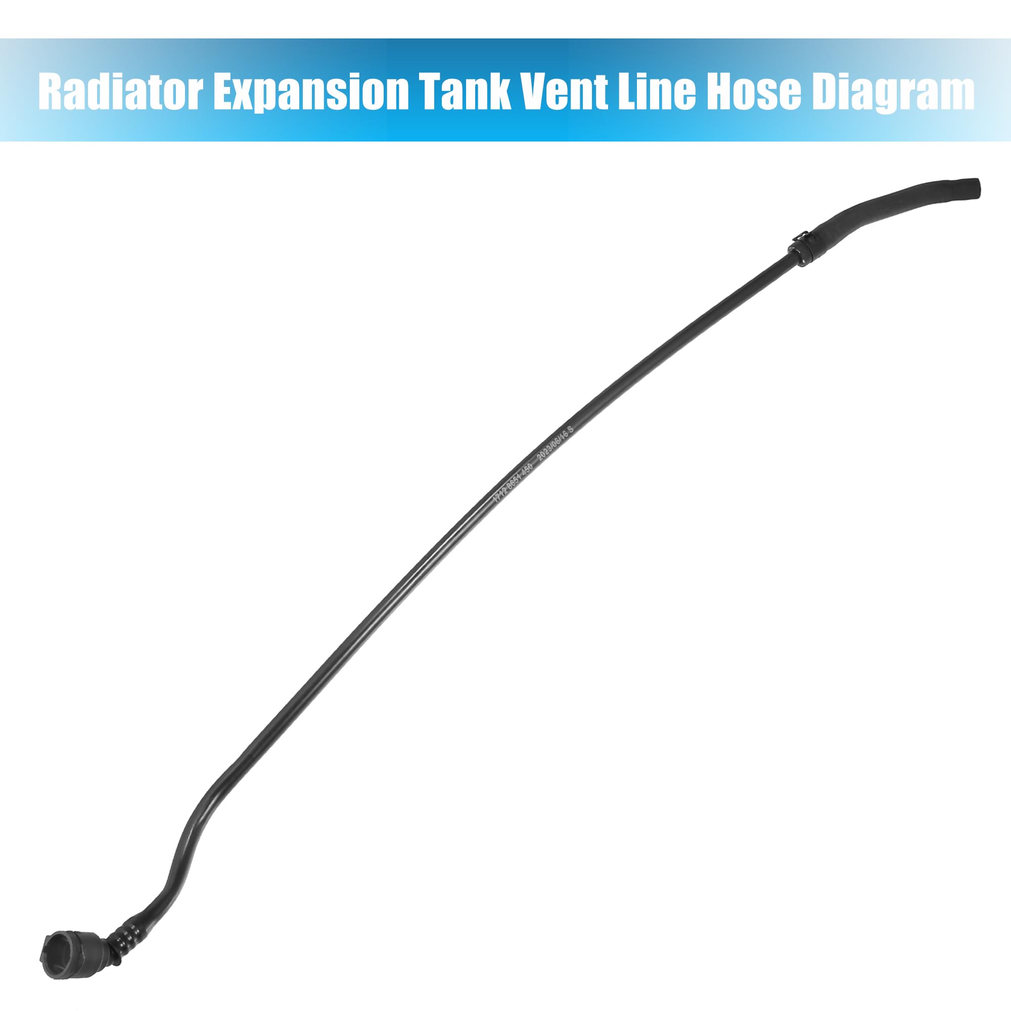 Auto Parts 17127619696 17128651450 Radiator Expansion Tank Vent Line Ho - Foto 7