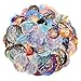 AVECMOI Vintage Planet Stickers, 180 Pezzi(6 Packs) Bronzing Galaxy Il Piccolo Principe Decorativo Adesivo per Diari, Scrapbook, Calendario, Busta, Carte, Confezione Regalo