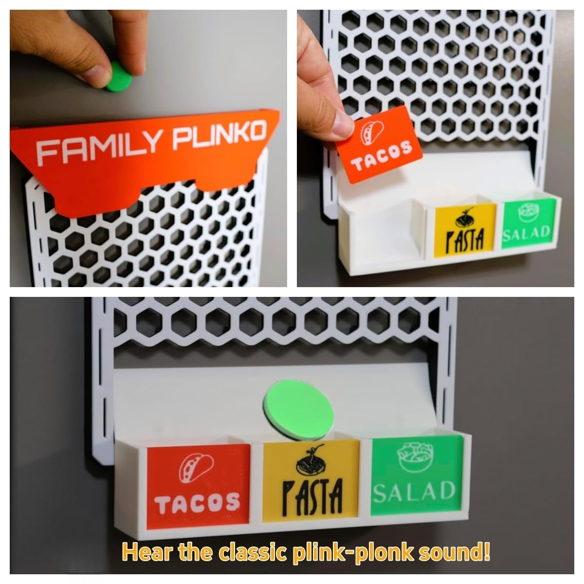 Plinko Board Game, Magnetic Fridge Magnet Drop Game for Kids & Families, Interactive Family Games - Image 4