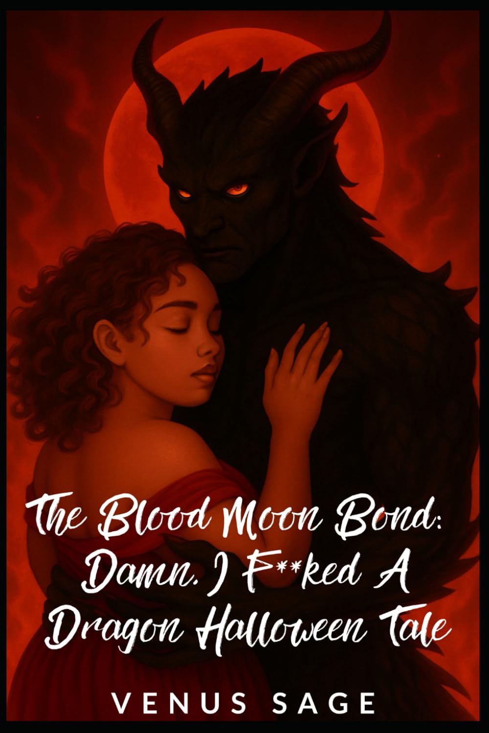 The Blood Moon Bond: Damn, I F**ked a Dragon Halloween Tale: A Blood Moon Ritual. A Ghost's Hunger. A Dragon's Jealous Fury. (Monster Smut & Magical Mayhem: Nyari’s Curse, Their Obsession)