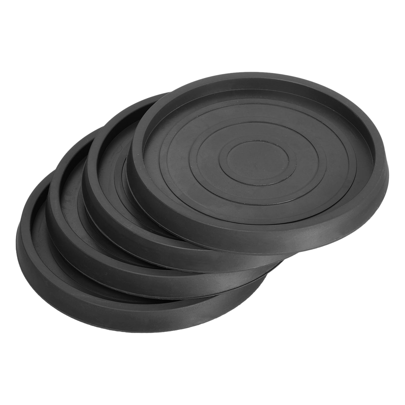 uxcell Chair Leg Floor Protectors, 4Pcs 3.5", Rubber Round Non-Slip Furniture Pads