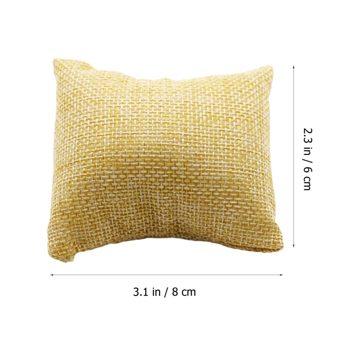 WHAMVOX 12pcs Jewelry Display Pillows Soft Watch Cushions for Bracelets and Watches for Storage Boxes and Organizers for Jewelry Collectors and Displays