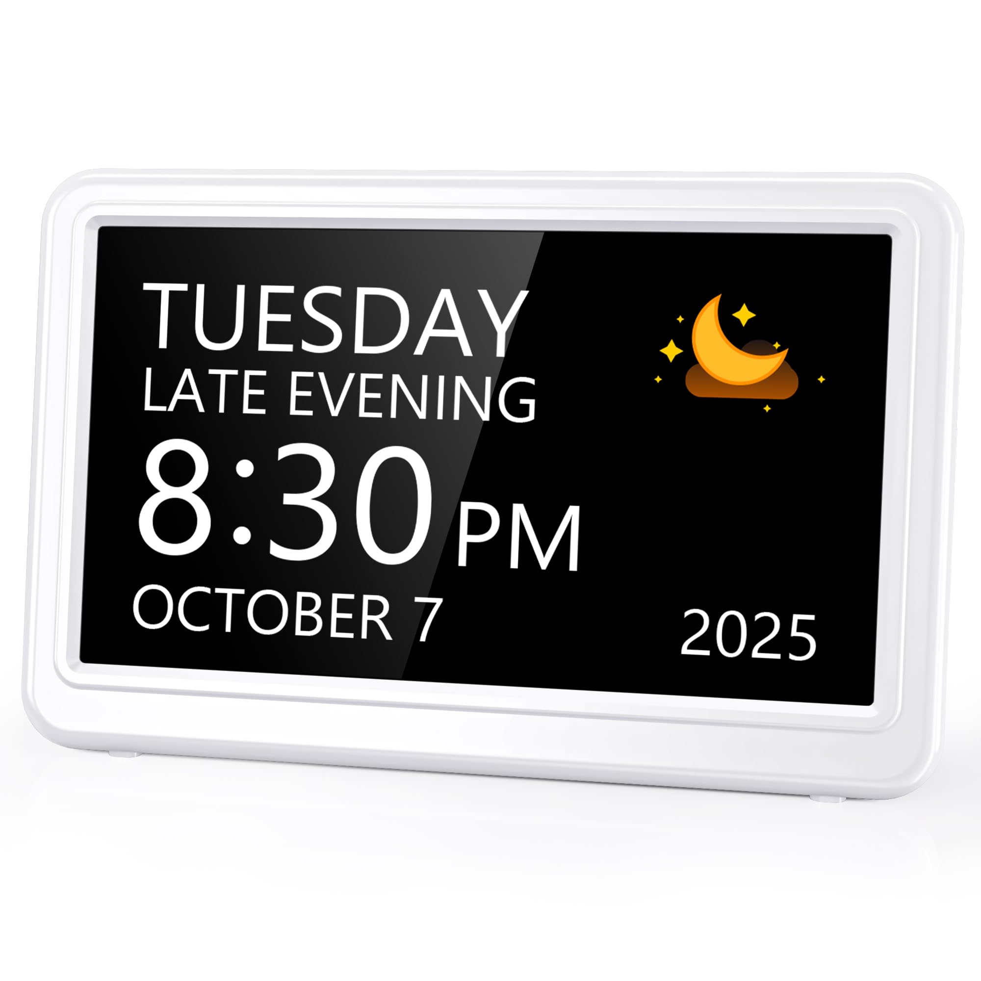 Raynic 7 Digital Calendar Day Clock