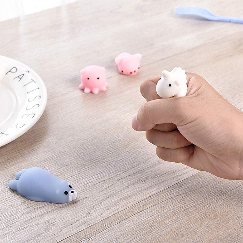 Amazon | スクイーズ かわいい ストレス解消グッズ 握る 動物 低反発