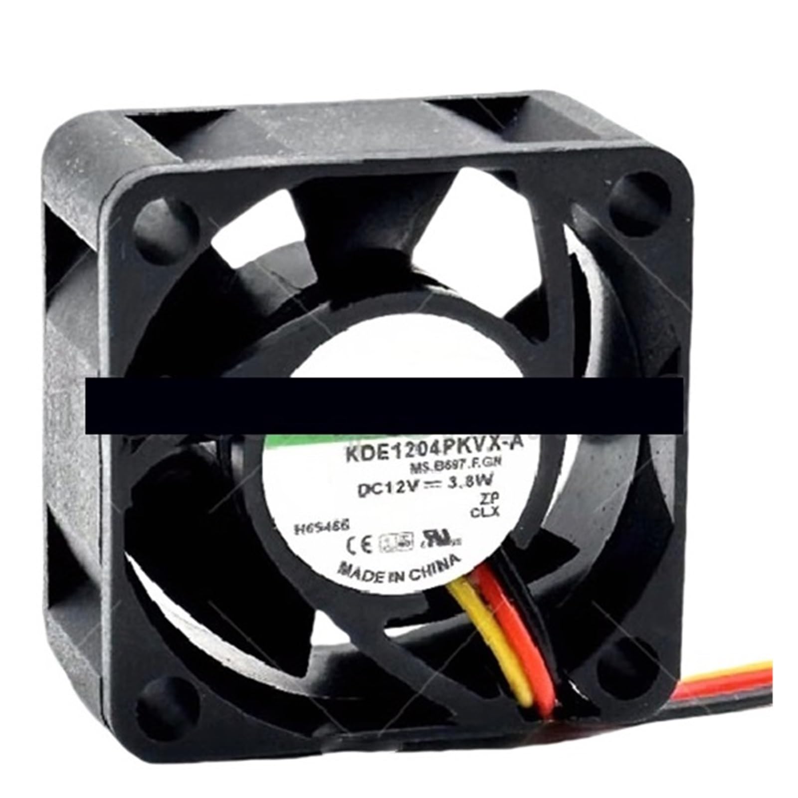 Ventilateur de refroidissement KDE1204PKVX-A 12V 3.8W pour matériel électronique