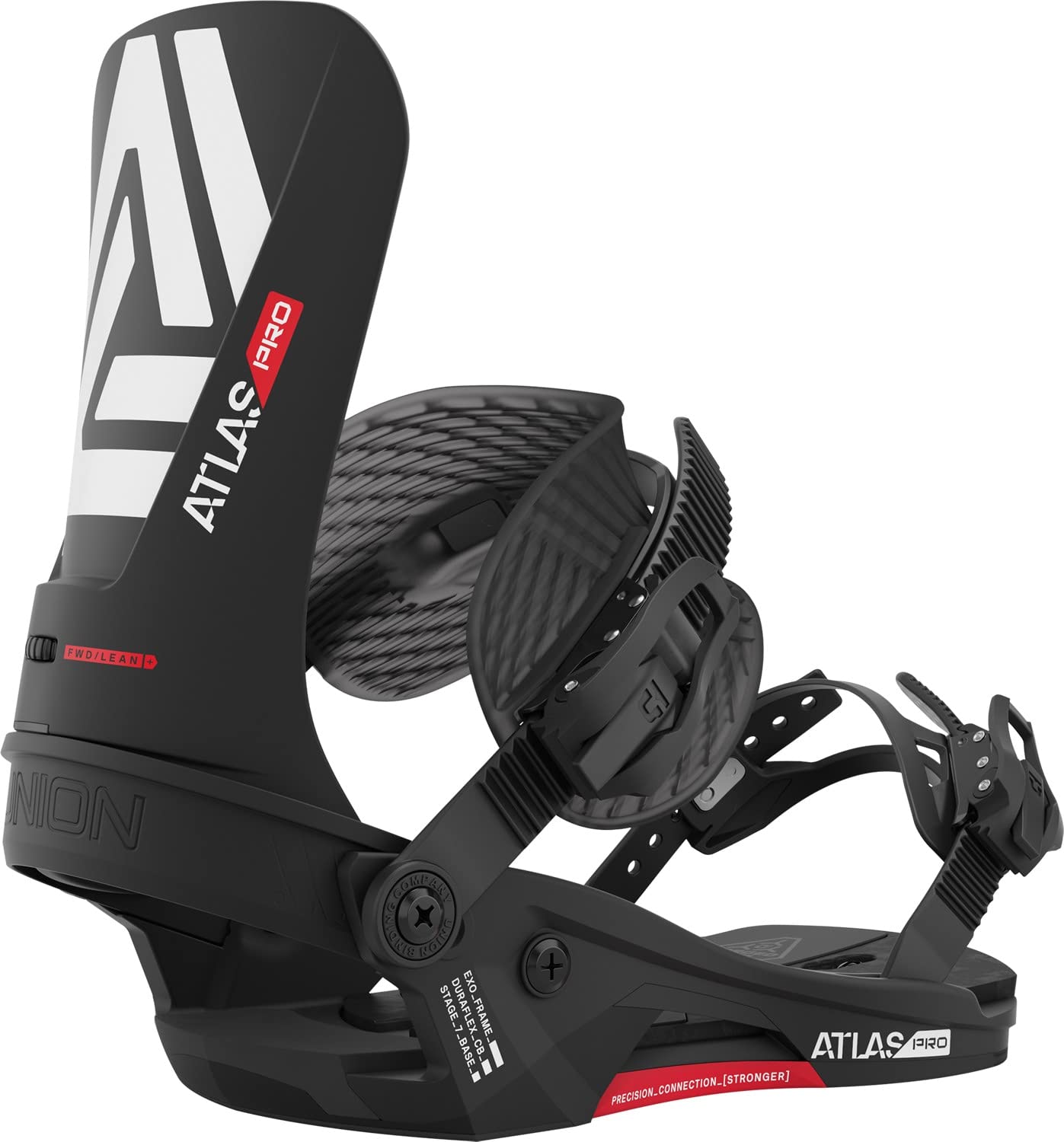 UNION ATLAS PRO スノーボード ビンディング ブラック Amazon | Union Atlas Pro メンズ スノーボードビンディング スモーク