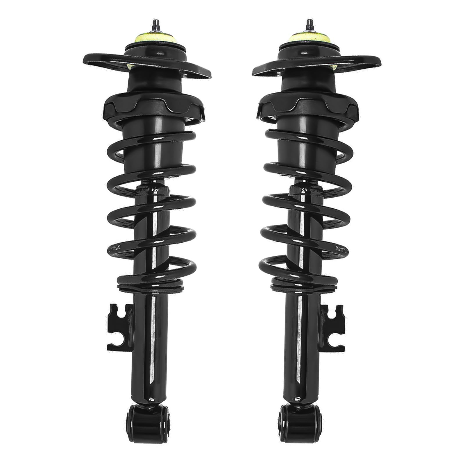 2x SACHS Stoßdämpfer + Domlager + Protection-Kit Vorne Für Golf 5 6