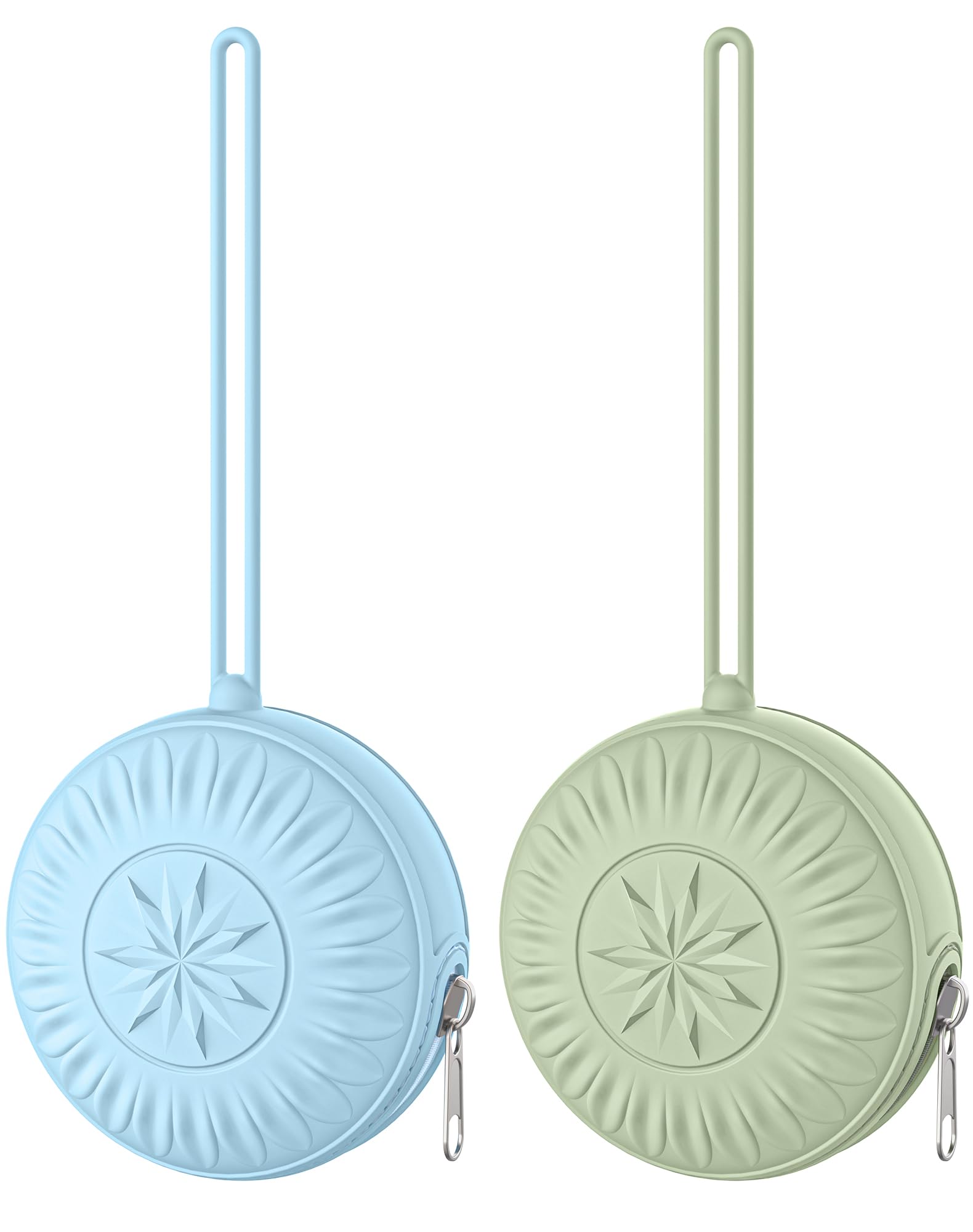 senbowe Lot de 2 étuis porte-tétine en silicone pour nouveau-né