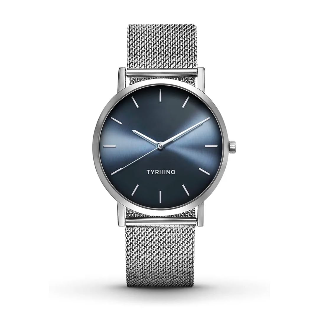 Tyrhino Classic Blizzard Blue Watch (B08MFJWYZG) Amazon Price History, Amazon Price Tracker