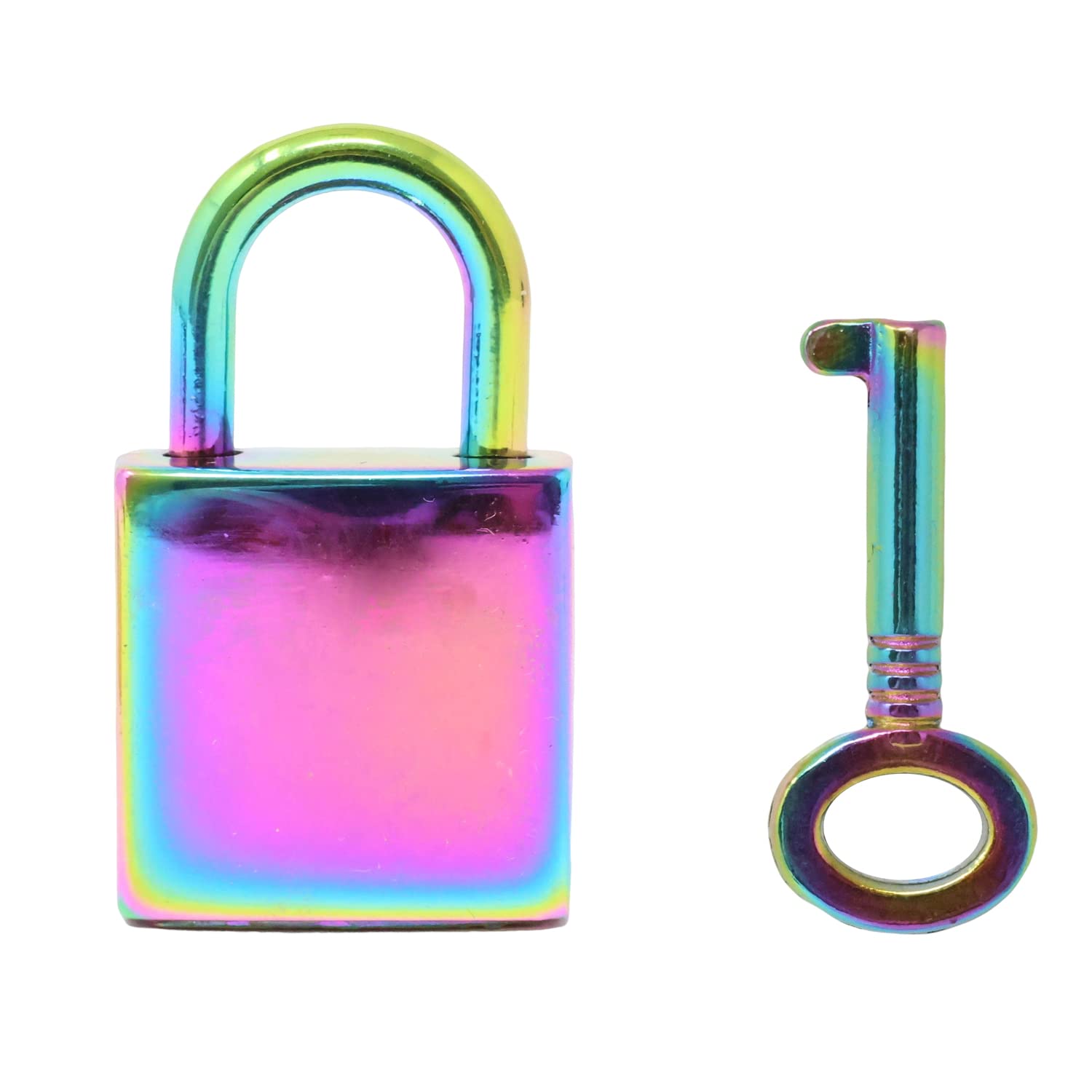 Honbay Cute Square Colorful Padlock Mini Padlock Lock with