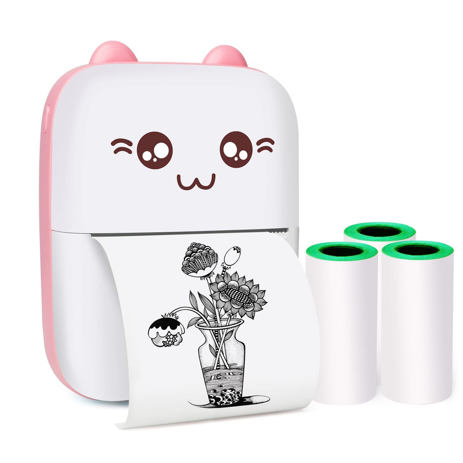 Buy Mini Pocket Printer, Gifts for kids, Portable Thermal Printer for