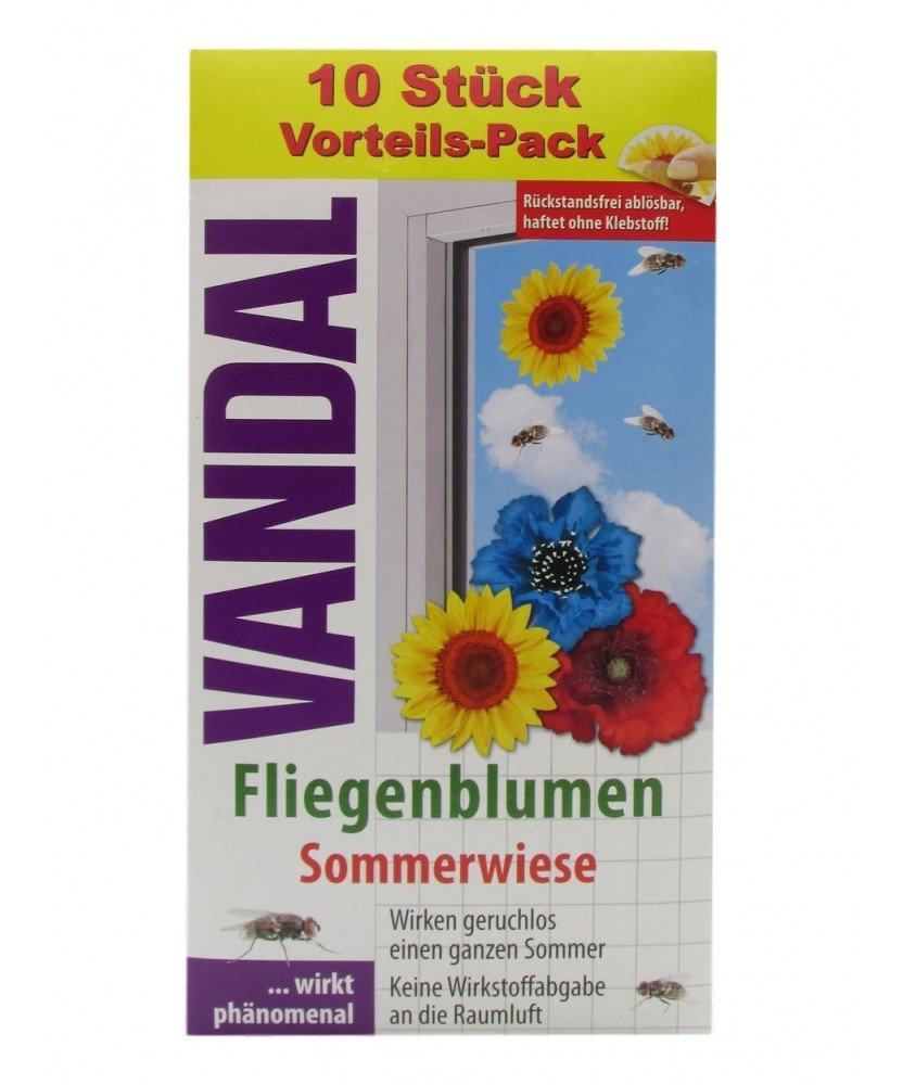 VANDAL Fliegenblumen Sommerwiese - 10 Stück Vorteilspackung