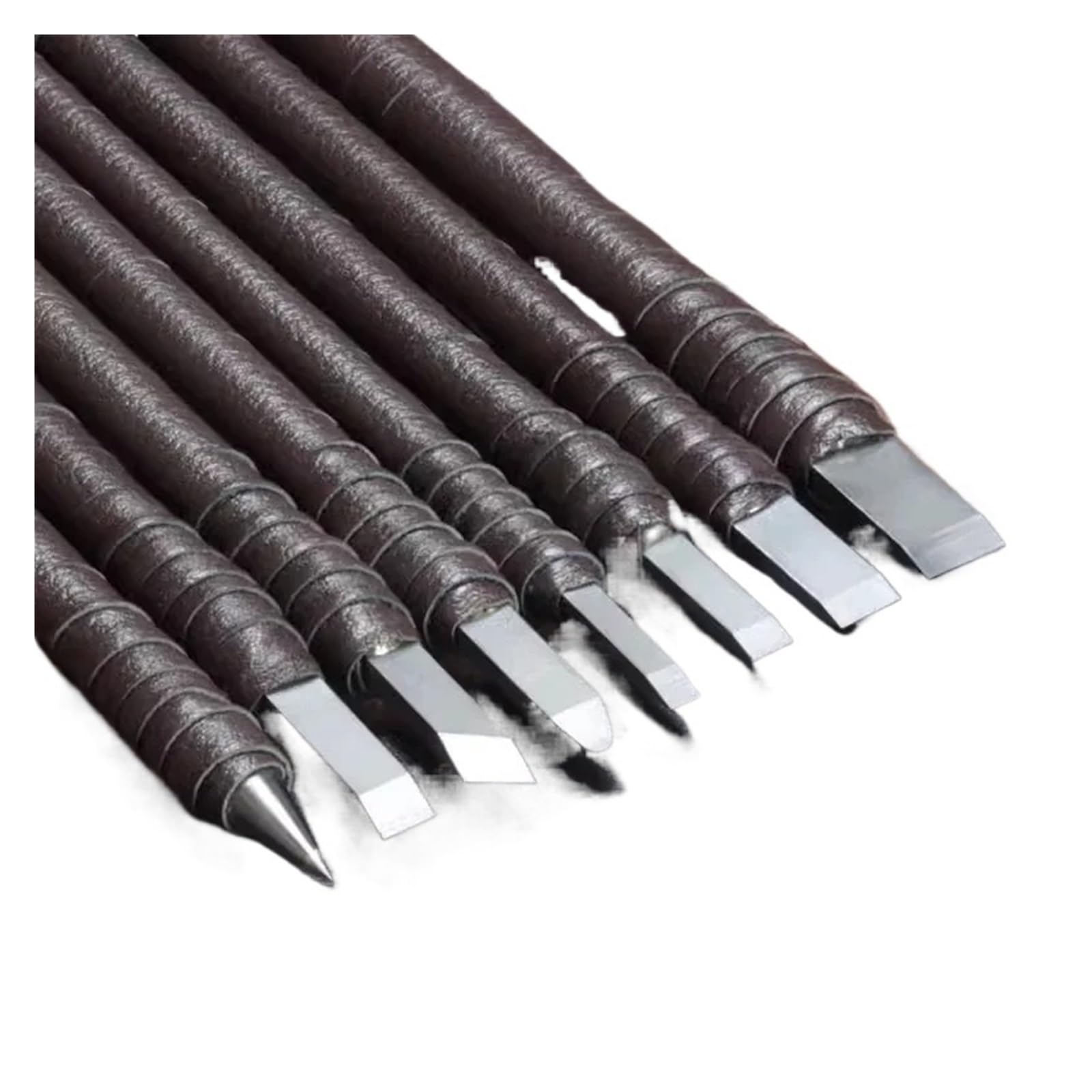 8/10 Sztuk Zestaw Narzędzi Ręcznych Do Rzeźbienia W Kamieniu Ze Stali Wolframowej Dłuto Narzędzie Obróbki Drewna(8Pcs)