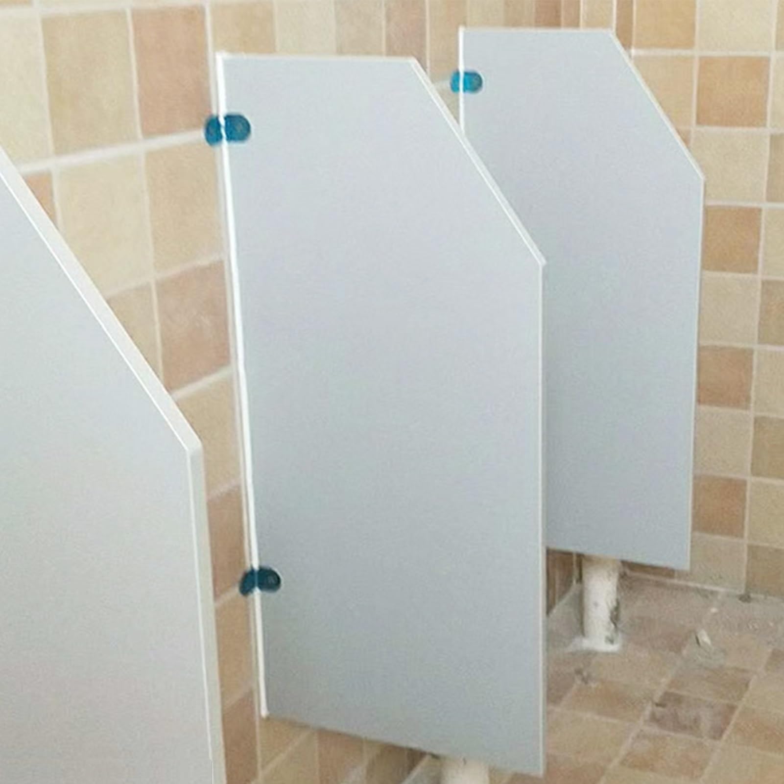 Générique Écran d'urinoir étanche pour Toilettes Hommes, cloison Murale de séparation, Panneau de séparation de Toilettes Durable, Gris 90x40cm (1pc) - Améliore la santé et l'hygiène publiques